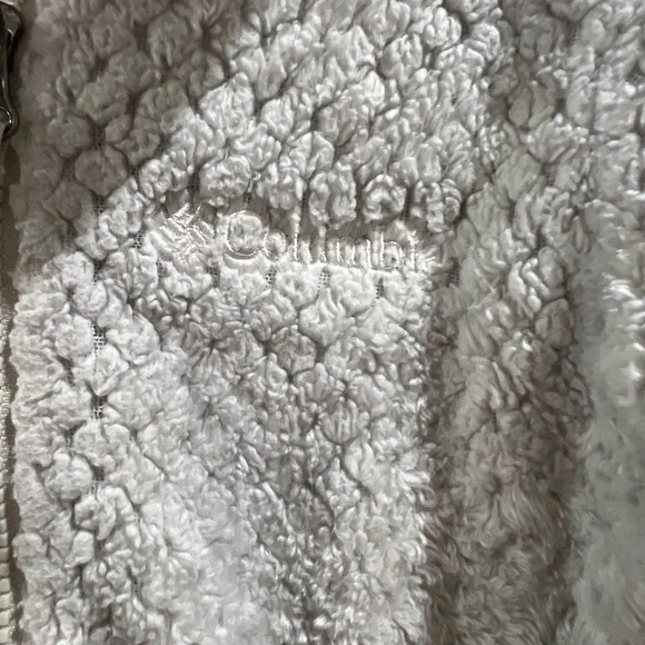 Girls' Columbia Sherpa Full Zip Size XS - Picture 2 of 4